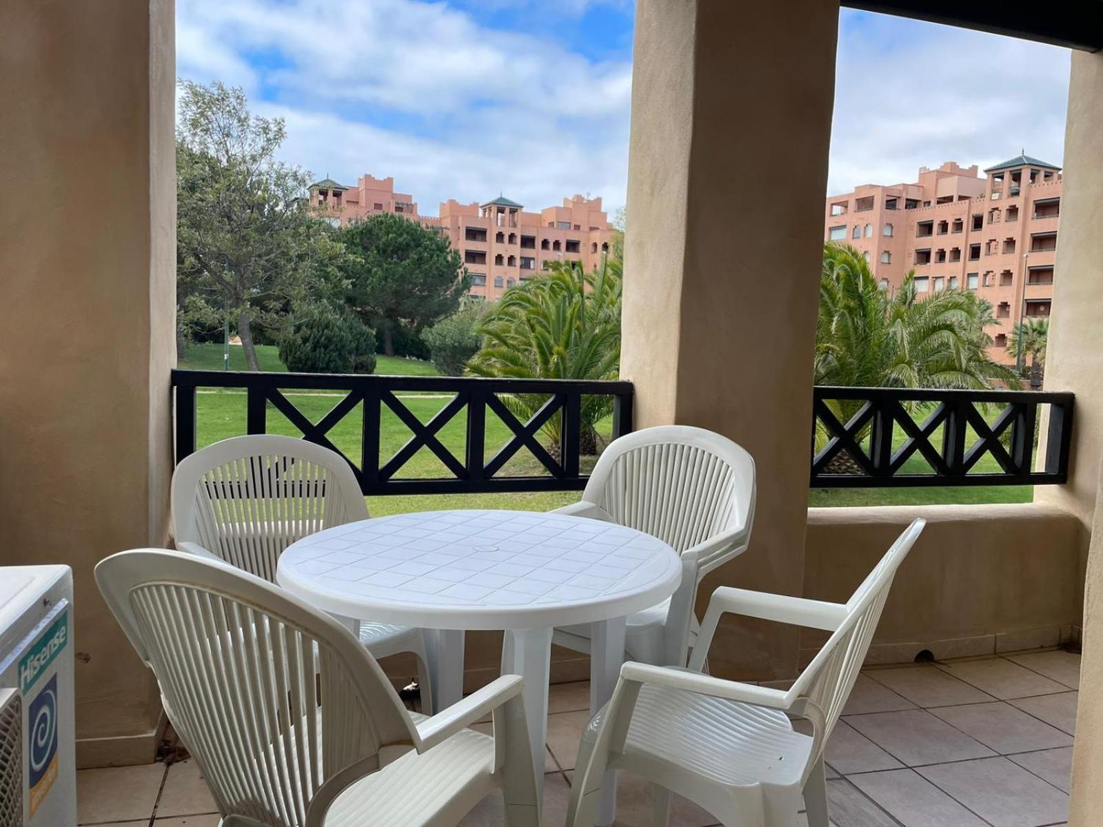 Vista Jardin En Urb. Jardines De Isla Canela. Zewnętrze zdjęcie